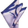 Pronto Uomo Pocket Square, Purple Abstract -Men Clothing Shop MW40 8Y84 32 PRONTO UOMO PURPLE MAIN