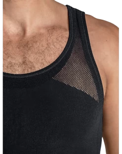 Leo By Leonisa Seamless Compression Tank, Black 9 Leo By Leonisa Seamless Compression Tank, Black -Men Clothing Shop MW40 8YFW 02 LEO USA BLACK ALT3