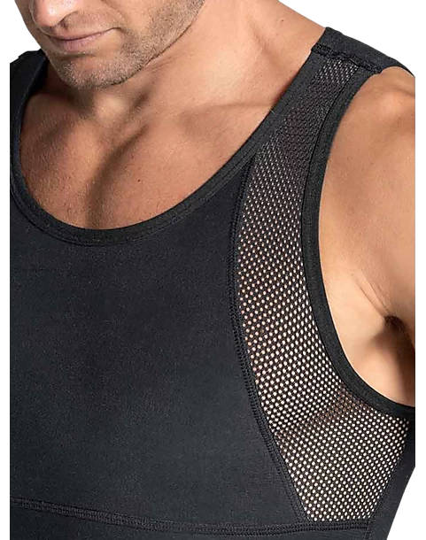 Leo By Leonisa Firm Compression Shaper Tank, White 5 Leo By Leonisa Firm Compression Shaper Tank, White - Image 3