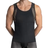 Leo By Leonisa Firm Compression Shaper Tank, Black -Men Clothing Shop MW40 8YG7 02 LEO USA BLACK MAIN 1