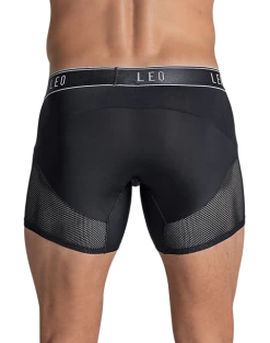 Leo By Leonisa Mesh Boxer Briefs, Black -Men Clothing Shop MW40 8YG8 02 LEO USA BLACK ALT3 1
