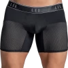 Leo By Leonisa Mesh Boxer Briefs, Black 1 Leo By Leonisa Mesh Boxer Briefs, Black -Men Clothing Shop MW40 8YG8 02 LEO USA BLACK MAIN 1