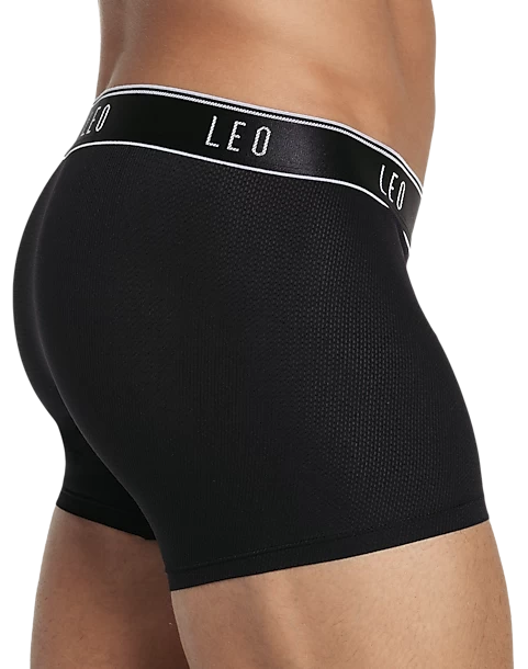 Leo By Leonisa Ultra-Light Trunks, Black 4 Leo By Leonisa Ultra-Light Trunks, Black - Image 2