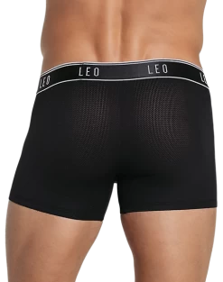 Leo By Leonisa Ultra-Light Trunks, Blue -Men Clothing Shop MW40 8YGA 02 LEO USA BLACK ALT2 1