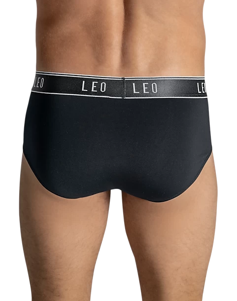 Leo By Leonisa Microfiber Briefs, Blue 5 Leo By Leonisa Microfiber Briefs, Blue - Image 3
